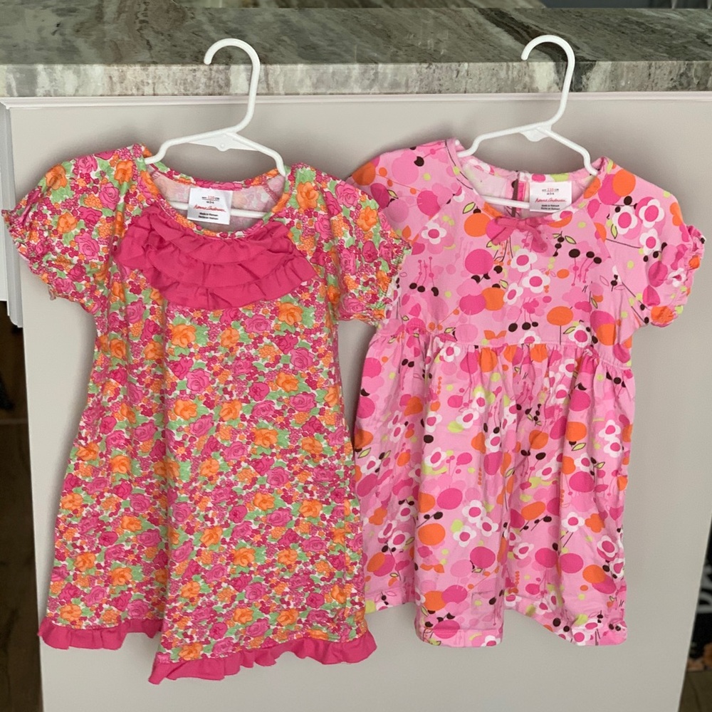 Hanna Andersson set of 2 dresses. Size 110 (5-6)